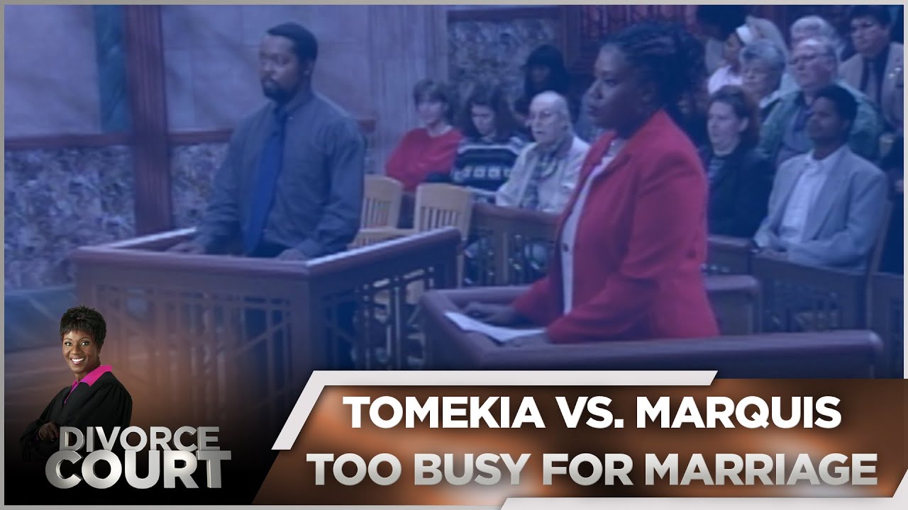 Divorce Court OG - Tomekia vs. Marquis - Tomekia asks Marquis to marry her - Season 1, Episode 173