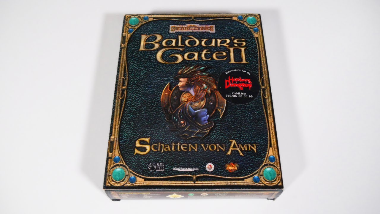 Baldurs Gate 2: Shadows Of Amn Unboxing