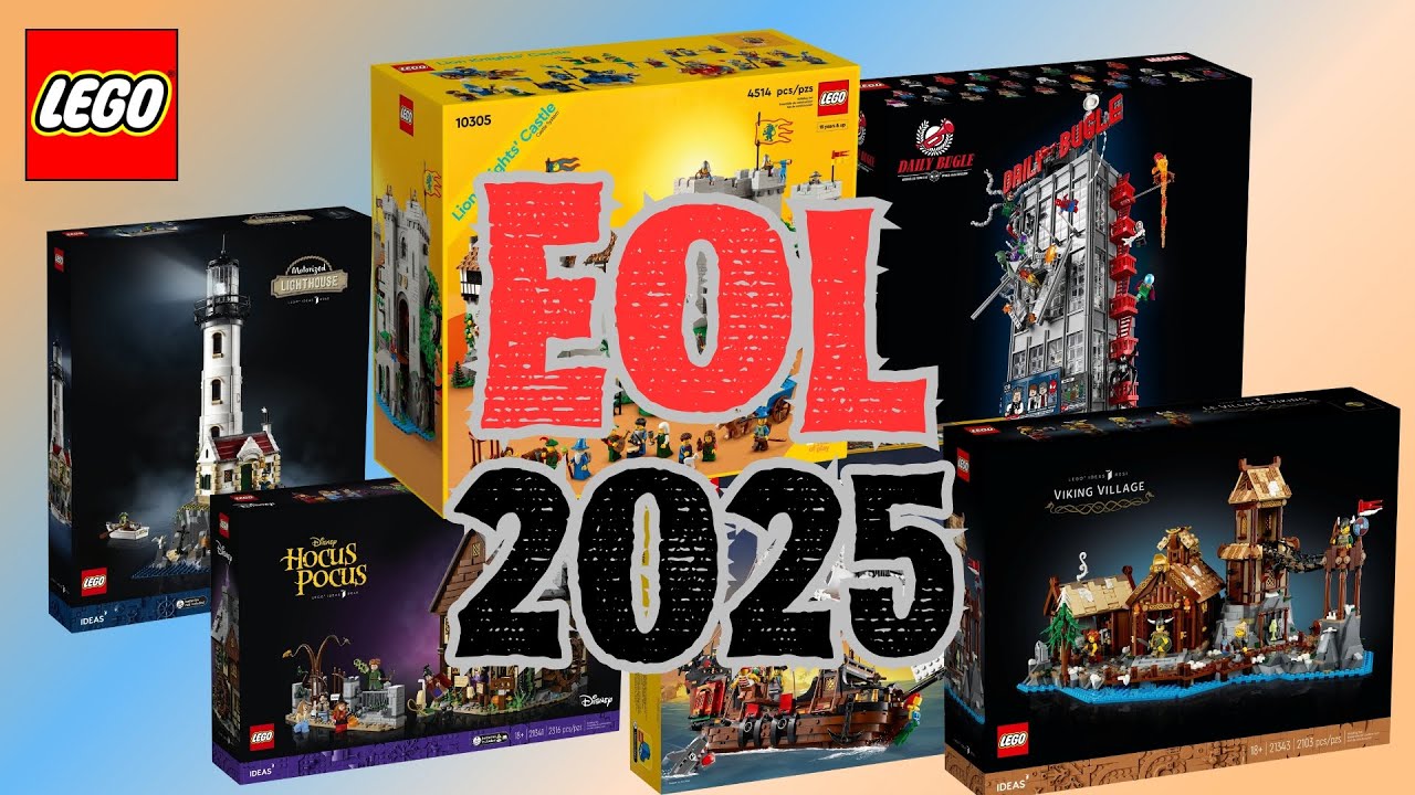 Diese Sets solltet ihr euch sichern! Lego EOL 2025 Sets (meine Favoriten)!