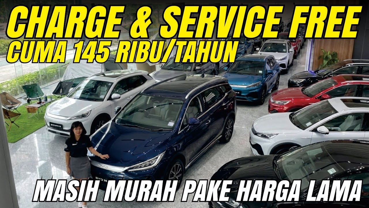 MURAH! CUMA 145 RIBU PER TAHUN FREE SEGALANYA MASIH HARGA LAMA BYD ATTO 1, M6 & SEALION 7 PROMO IIMS