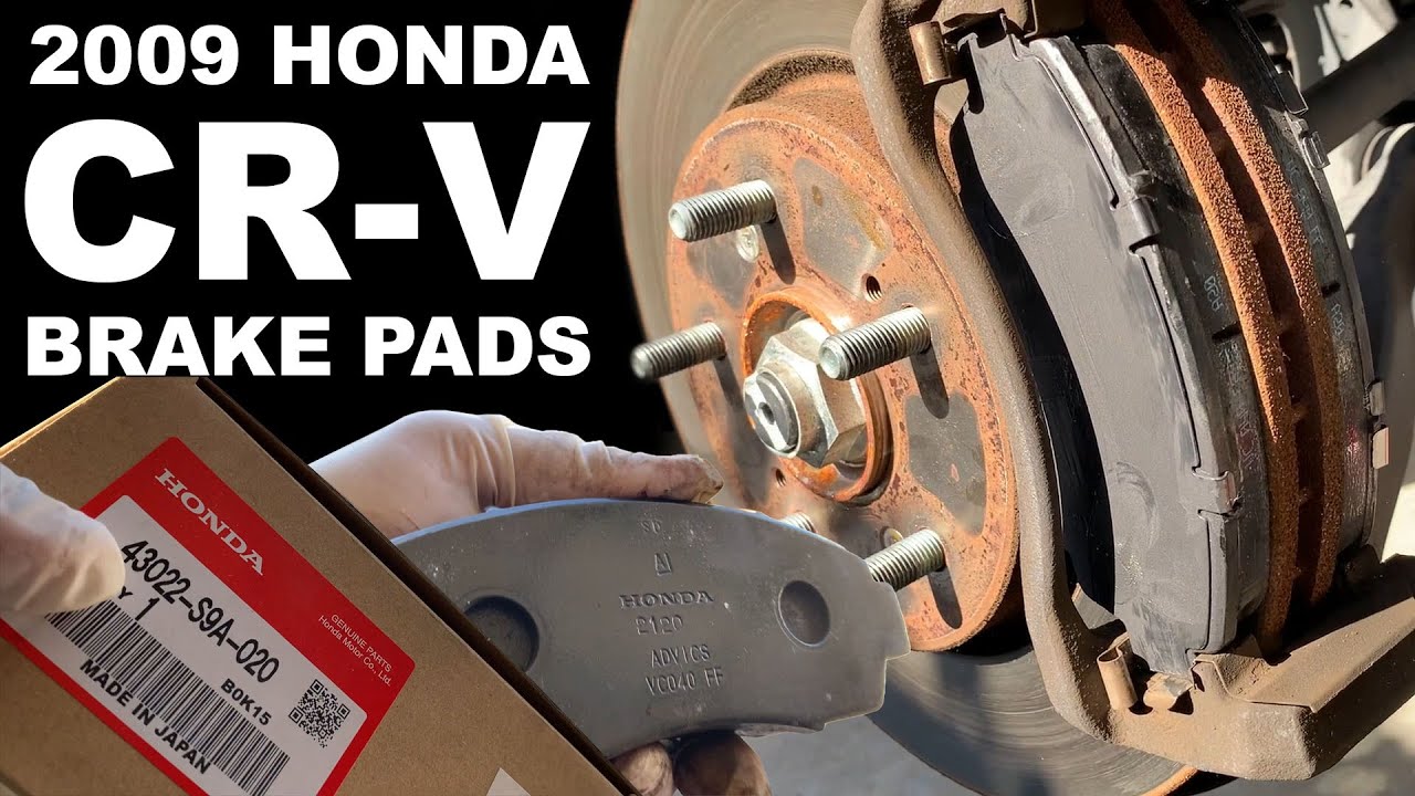 Replacing front and rear brake pads on 2009 Honda CR-V [E117]