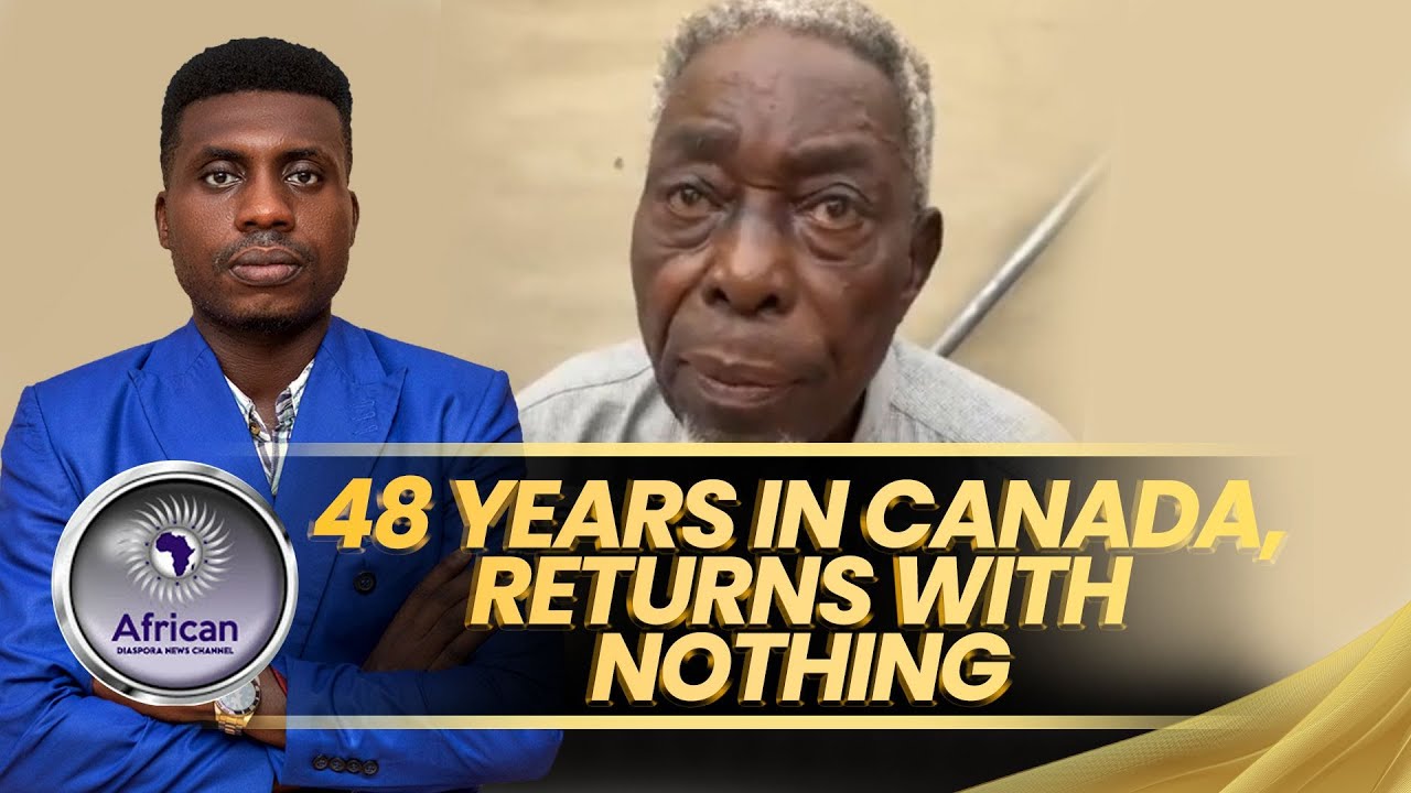 Canadian Dream or Diaspora Trap? Black Man Returns to Nigeria Broke After 48 Years
