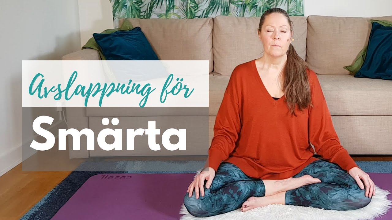 Avslappningsövning vid smärta