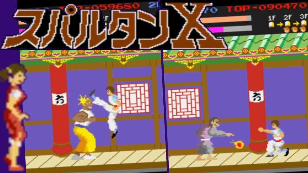 アーケード『スパルタンX』1周クリア【マルカツ!レトロゲーム】
