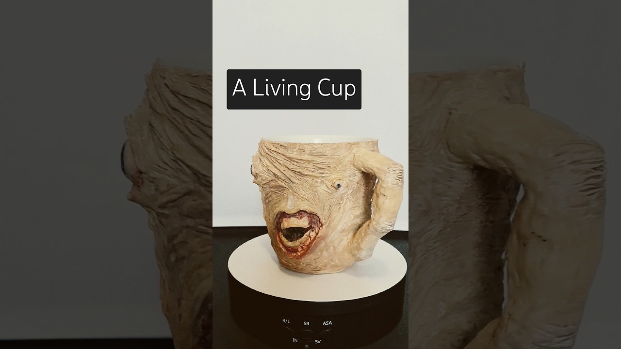 I made a human cup 