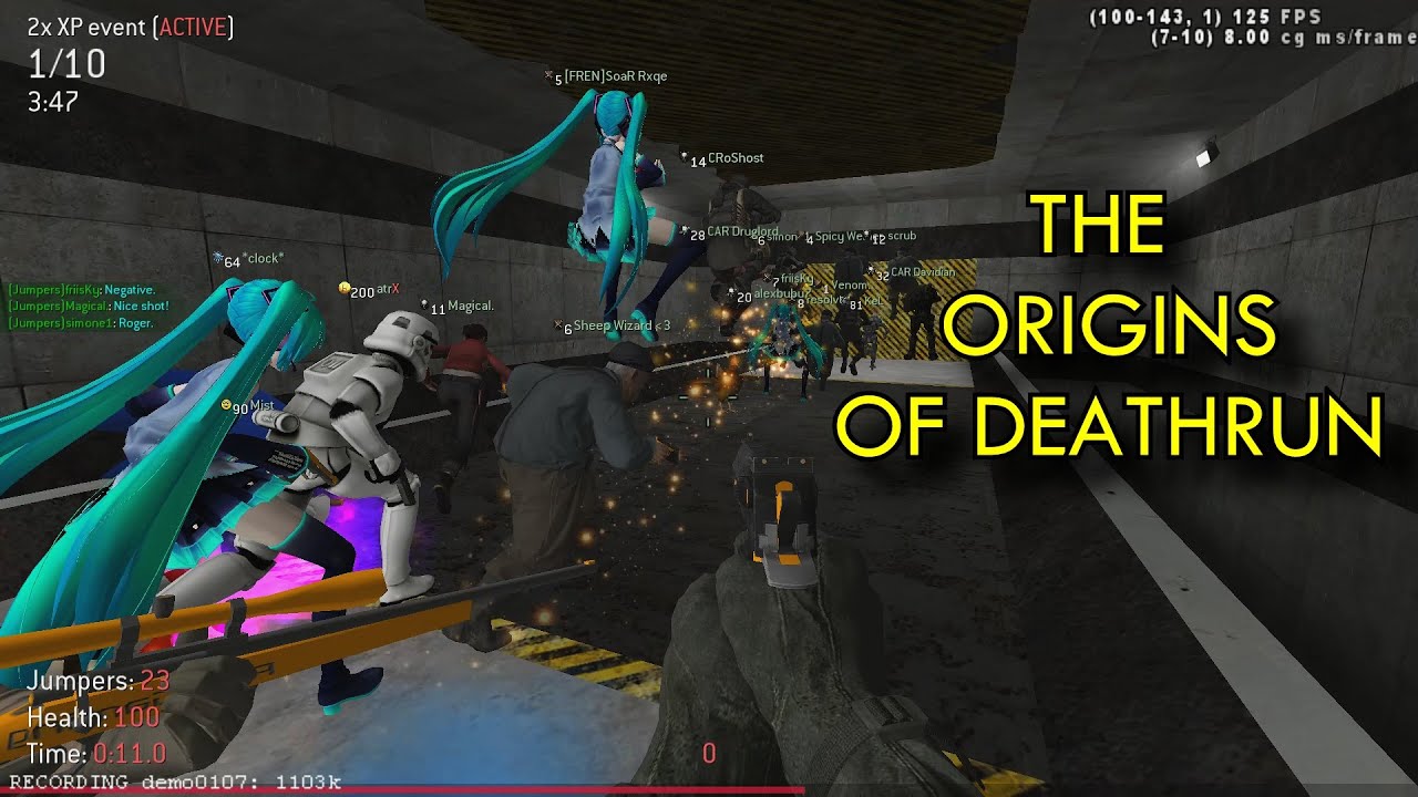 THE ORIGINS OF DEATHRUN! Cod4 Deathrun Live Comm on Metal V2
