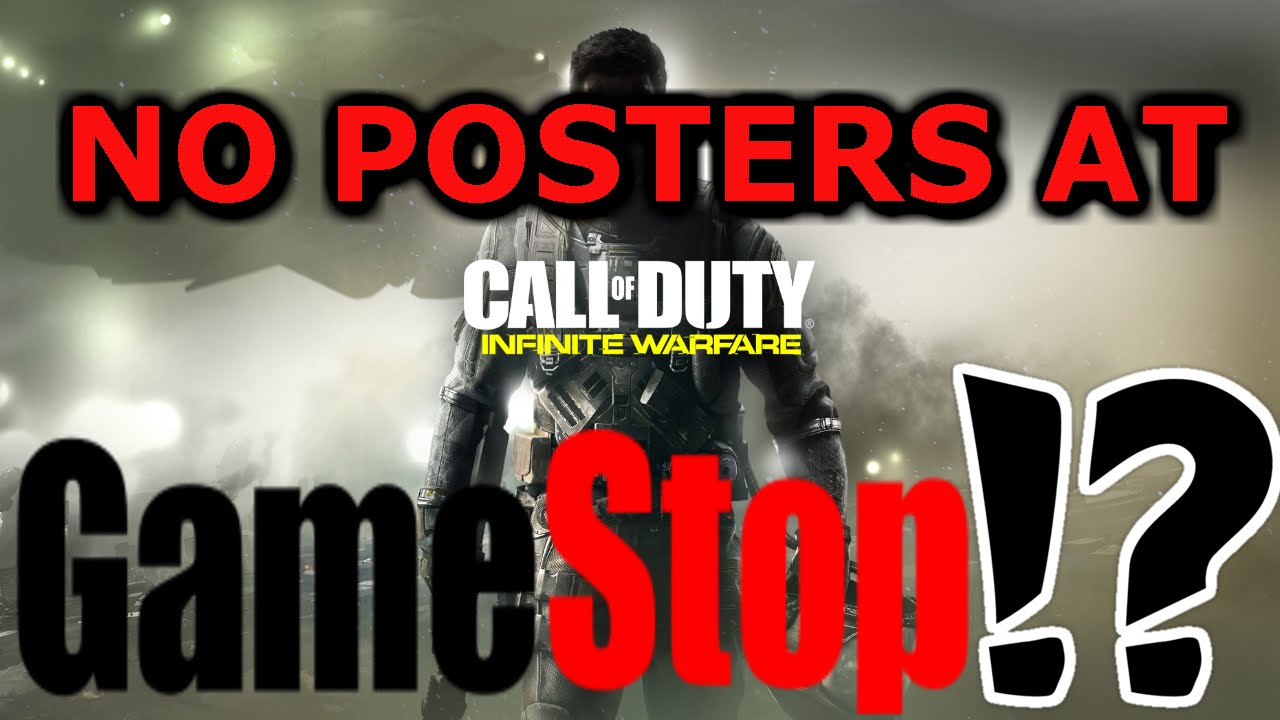 GameStop Was Out of COD IW Posters!?(Story Time W/ ToxicTazz)