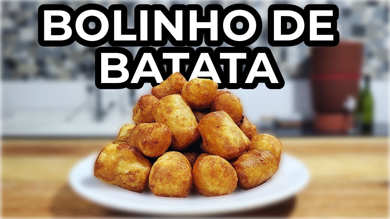 Esse BOLINHO DE BATATA só leva 2 ingredientes e é fantástico