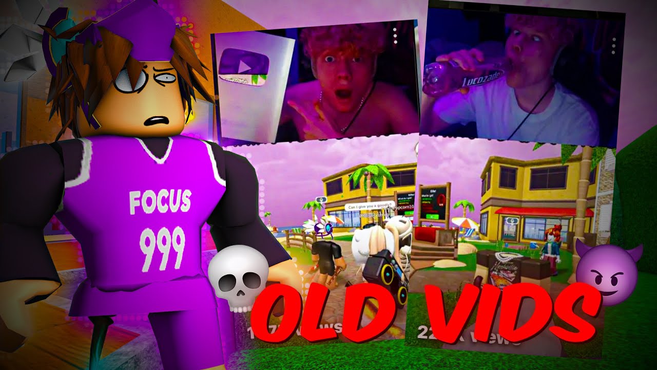 I REACTED To OLD VIDEOS OF ME in MM2.. 😱 (Murder Mystery 2)
