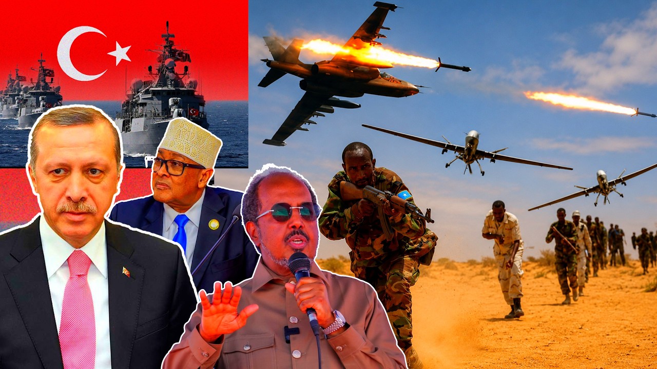 Deg Deg  DF Oo Shabaab Ka Dishay Madax Sare, Turkiga Oo Marakiib Dagaal S/land U Diray