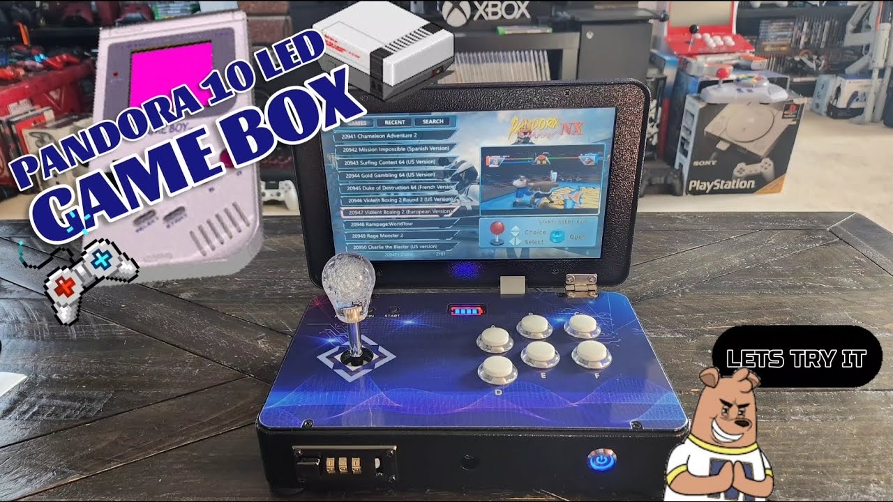 PANDORA 10 LED GAME BOX 2023