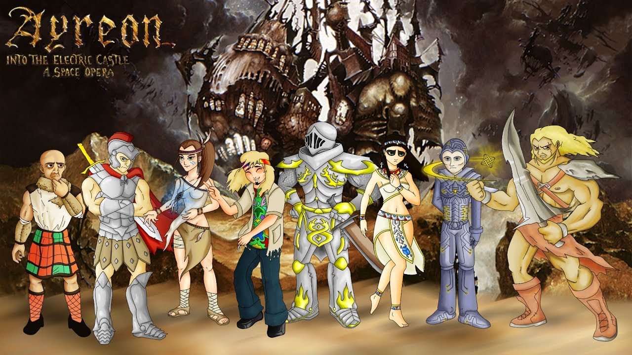 Ayreon - The Castle Hall (Into The Electric Castle) Lyric Video