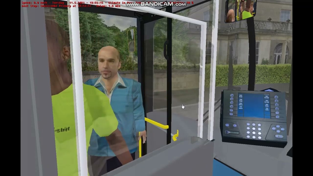 OMSI 2 Gameplay: Cotterell - Bus Station to University - Dennis Dart