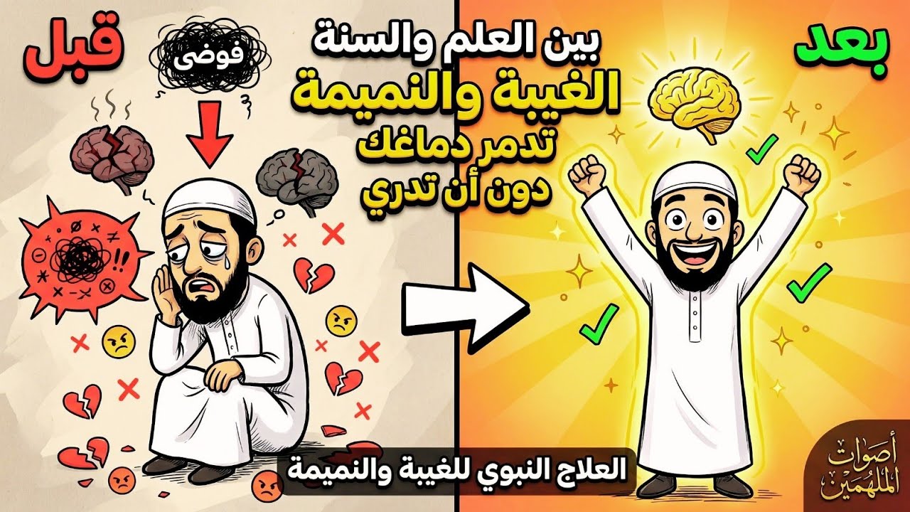الغيبة تُعيد برمجة دماغك | العلم يؤكد ما قاله النبي ﷺ قبل 1400 سنة