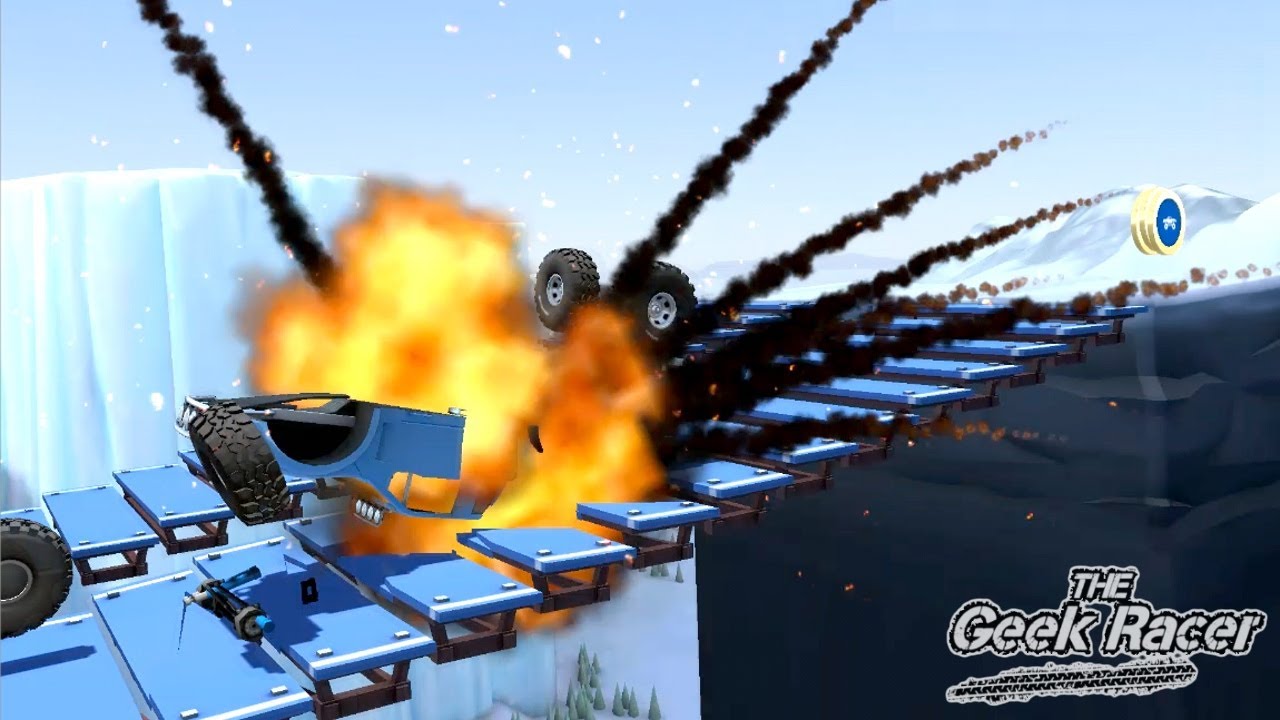 MMX HILL CLIMB DASH - CRASHES and RACING FAILS #11 - Truck and Car racing game