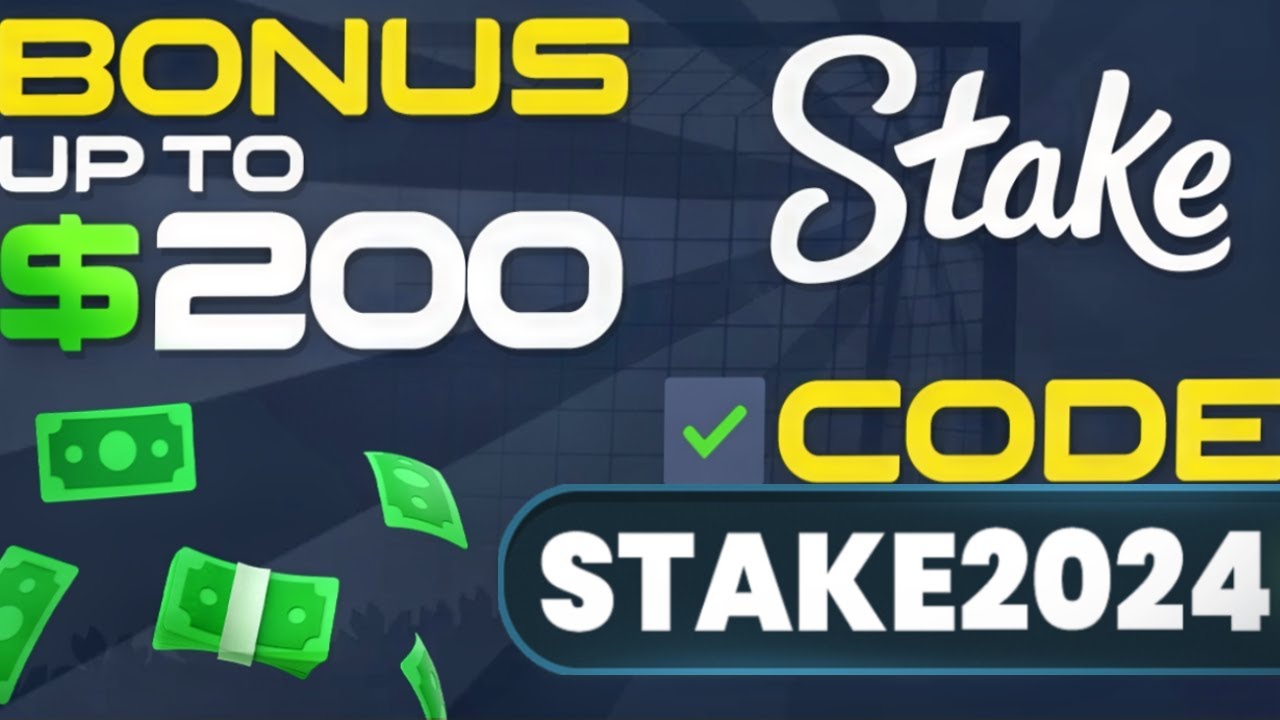 STAKE PROMO CODE: "STAKE2024" upto $200 DEPOSIT BONUS (stake promo code 2024 review)