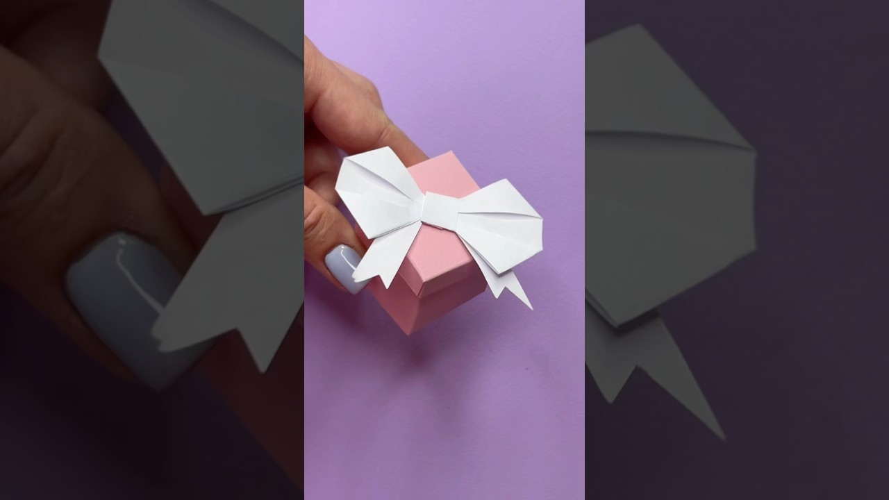 Paper gift BOX ❤ CUTE Gift Idea