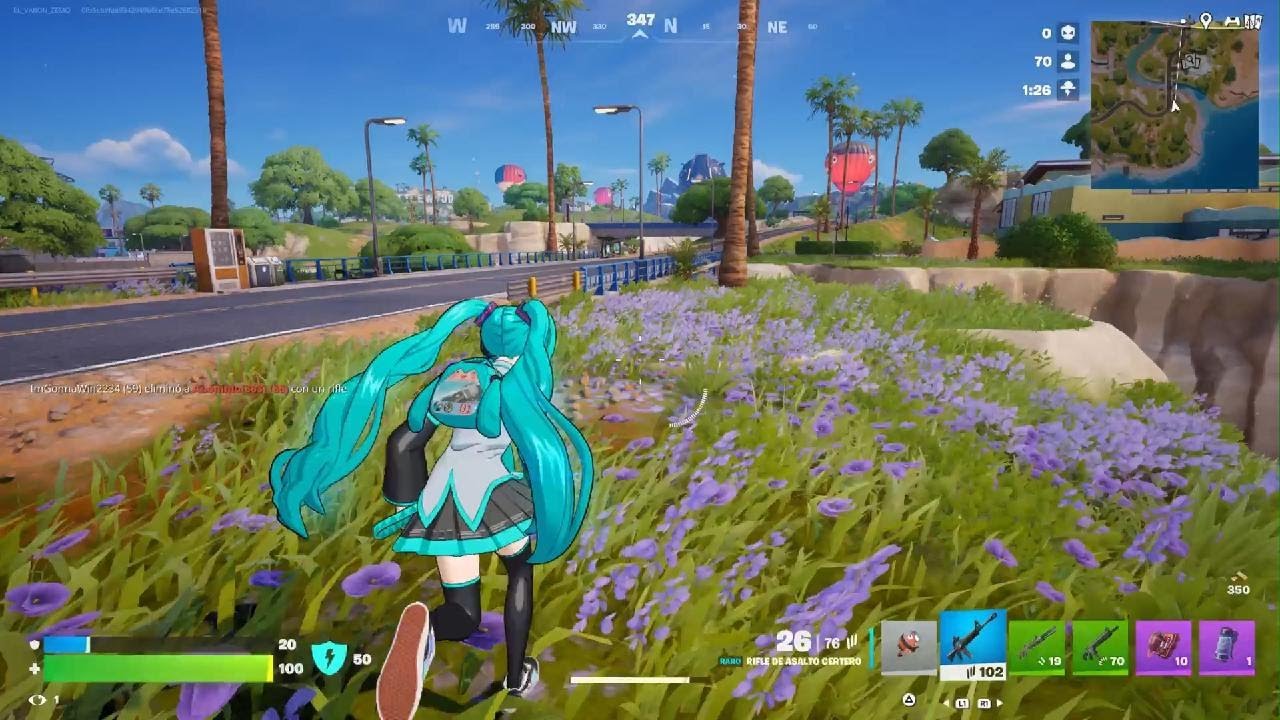 Fortnite_Victoria con Miku 24