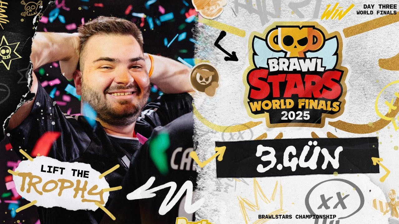 Brawl Stars D&uuml;nya Finalleri 2025 3. G&uuml;n