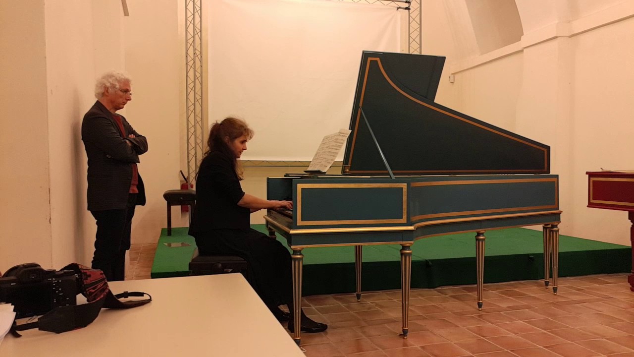 Cipriana Smarandescu plays  Toccata in mi minore BWV 914 @ Festival Wanda Landowska