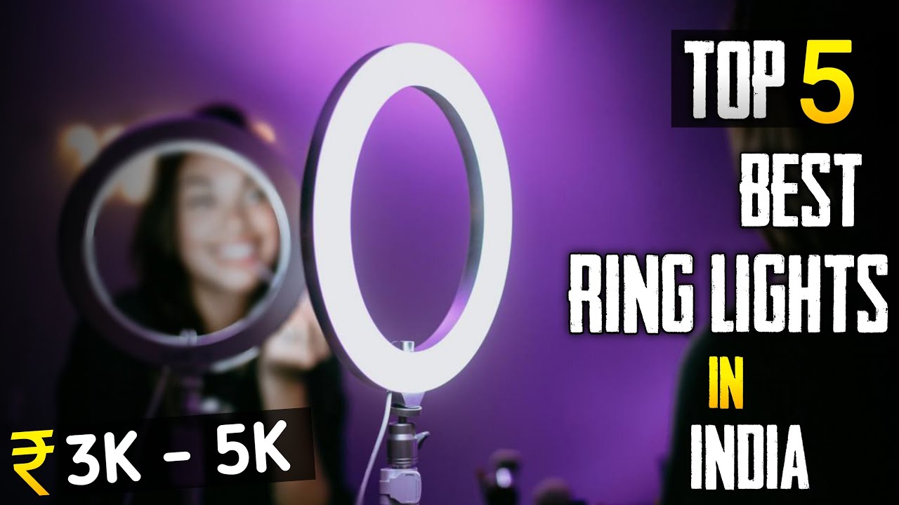 Top 5 best Ring Light in india 2023 | best ring light for youtube under 3000 to 5000 🔥