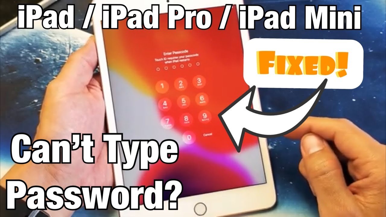 Все iPad: не получается ввести пароль или код доступа? Наконец-то исправлено! (iPad, iPad Pro, iP...