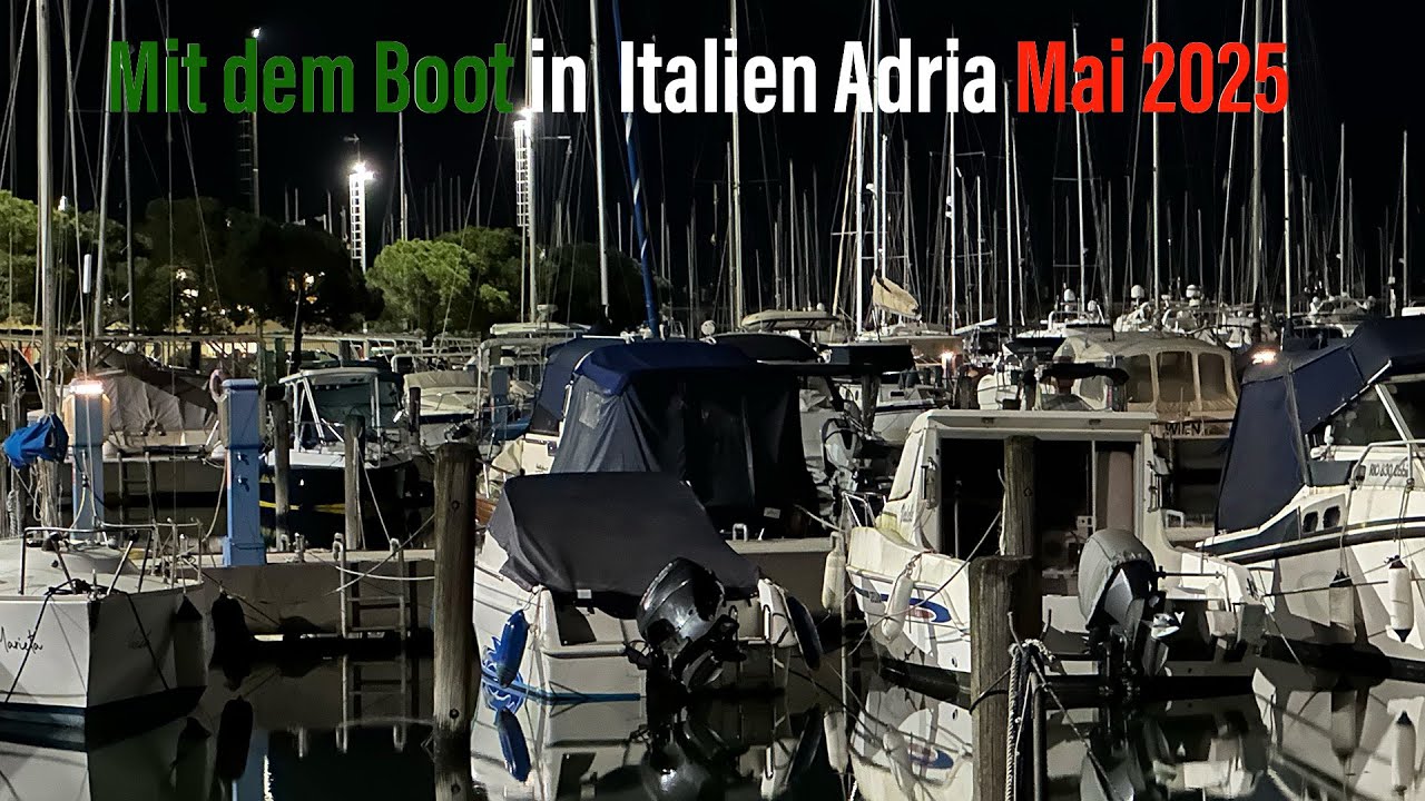 Durch die Lagune Marano mit dem Motorboot