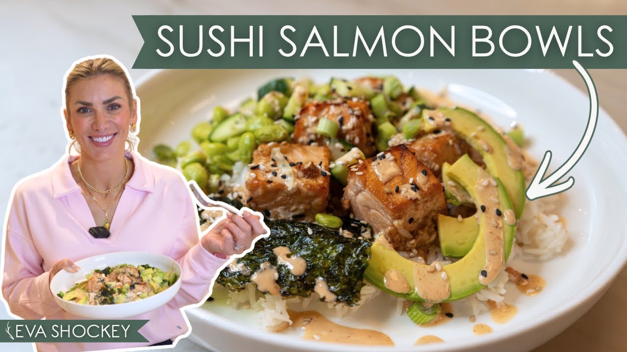 Salmon Sushi Bowls with Eva Shockey 