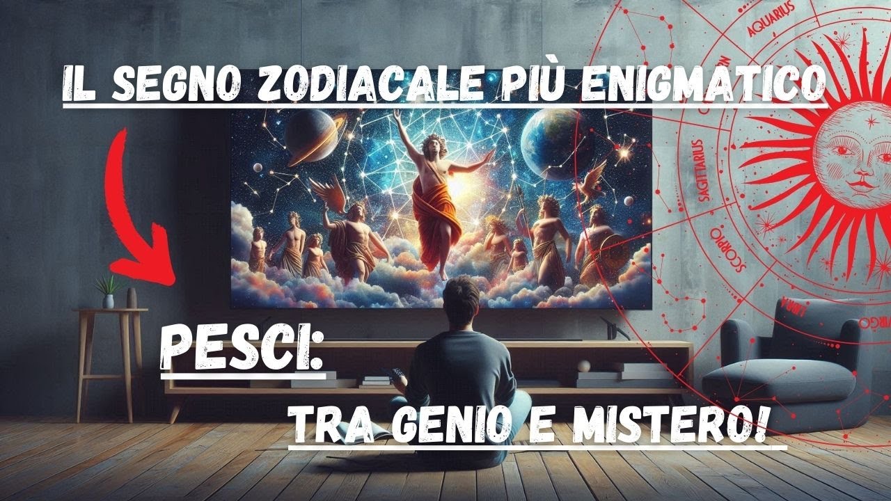 Il Segno più Enigmatico: Pesci tra genio e Mistero! #astrologia #segnizodiacali #pesci