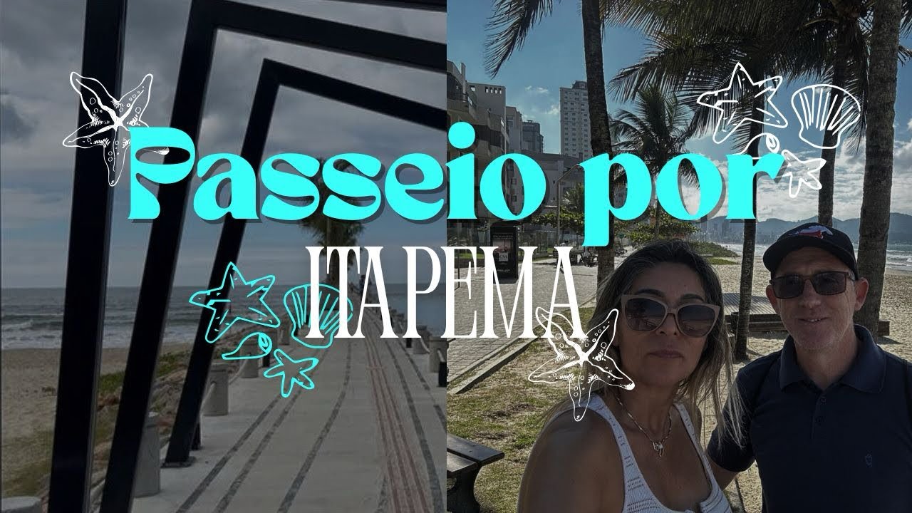 Itapema SC, cada passo pela Orla uma pintura viva 🥰
