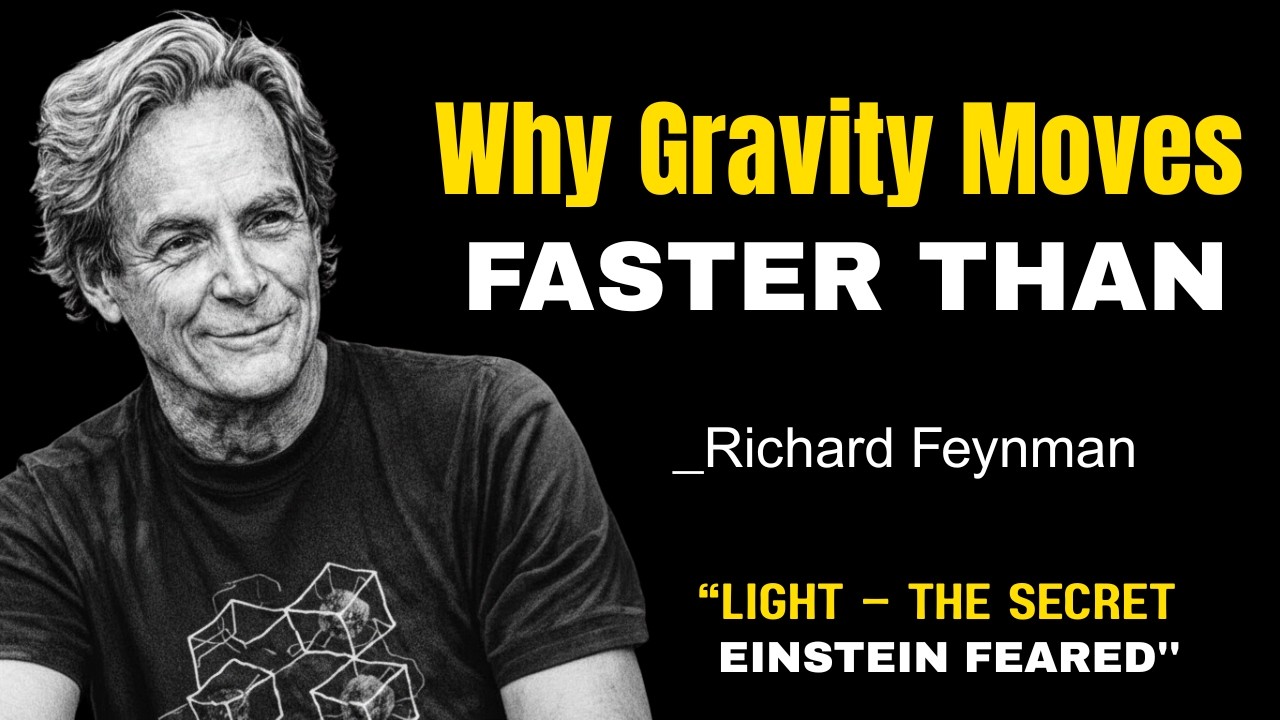 Why Gravity Moves Faster Than Light – The Secret Einstein Feared