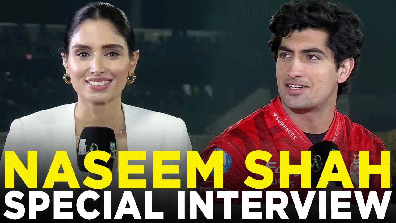 PSL 9 | Naseem Shah Special Interview | Islamabad United vs Peshawar Zalmi | Match 20 | M2A1A