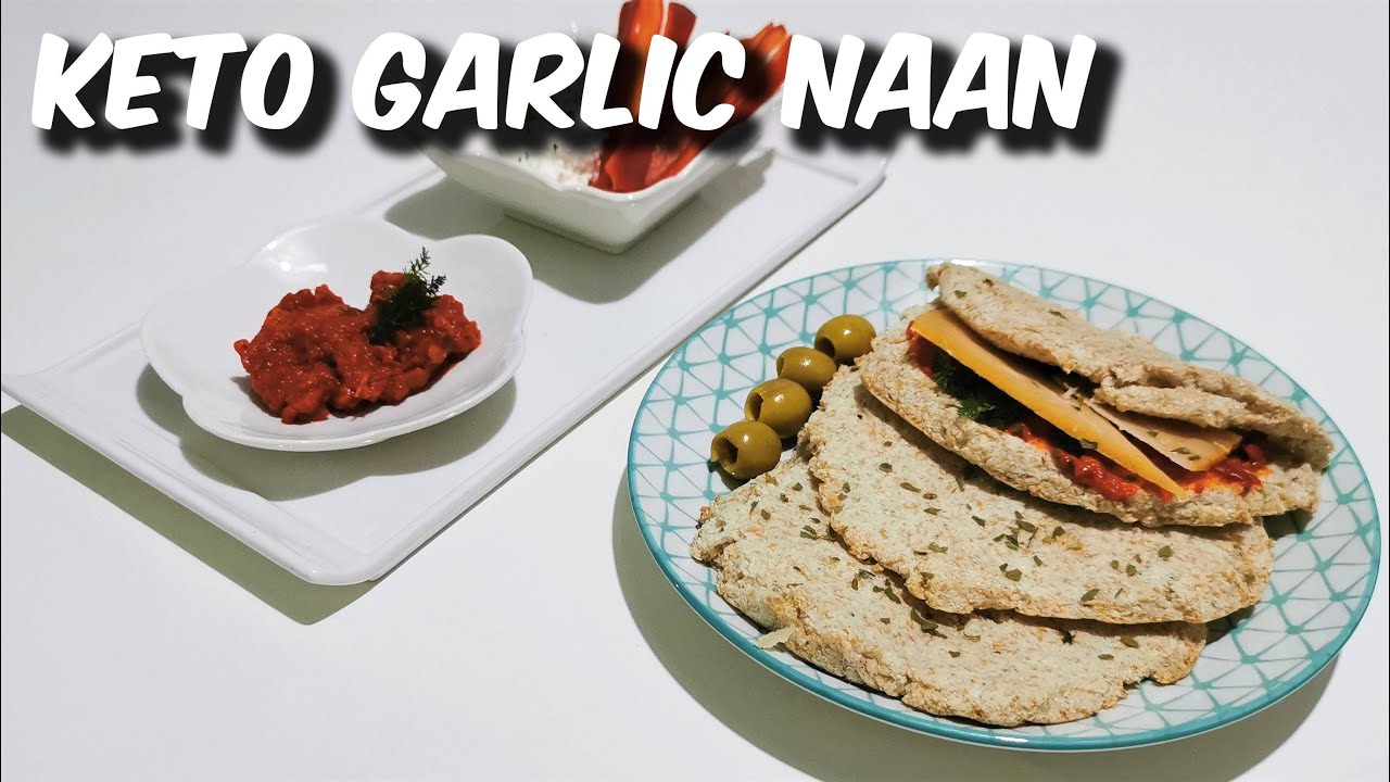 How to make keto garlic naan | Keto naan hleb sa belim lukom