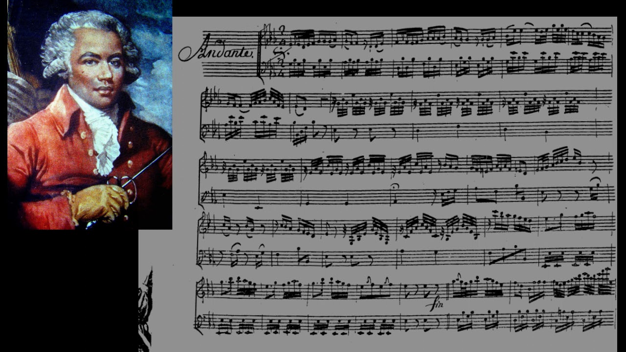 Sonata in E flat major for harp and flute by Joseph Bologne, Chevalier de Saint-Georges