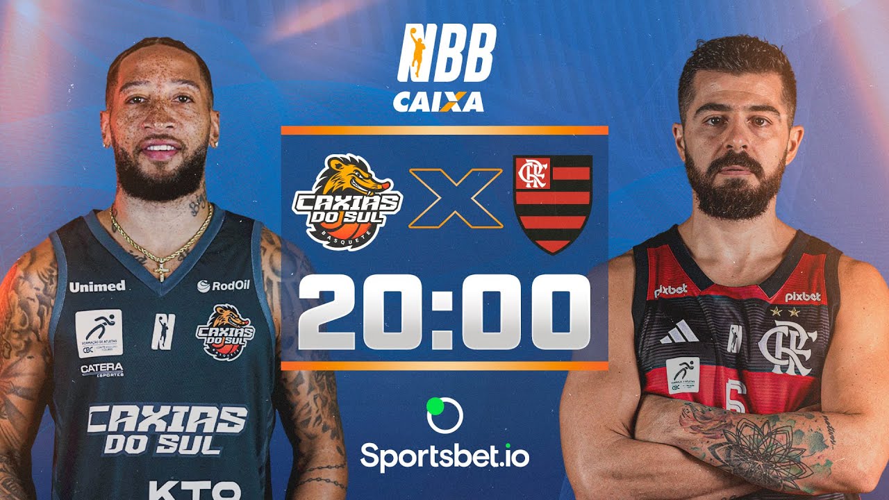 🍇Caxias do Sul Basquete X Flamengo🔴⚫ | NBB CAIXA 2023/24 | 03/01/2024 | Ao vivo