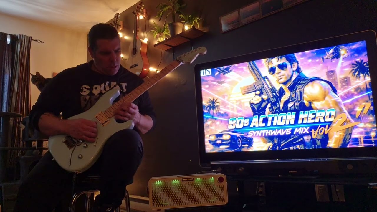 Epic Synthwave 80's Action Hero 