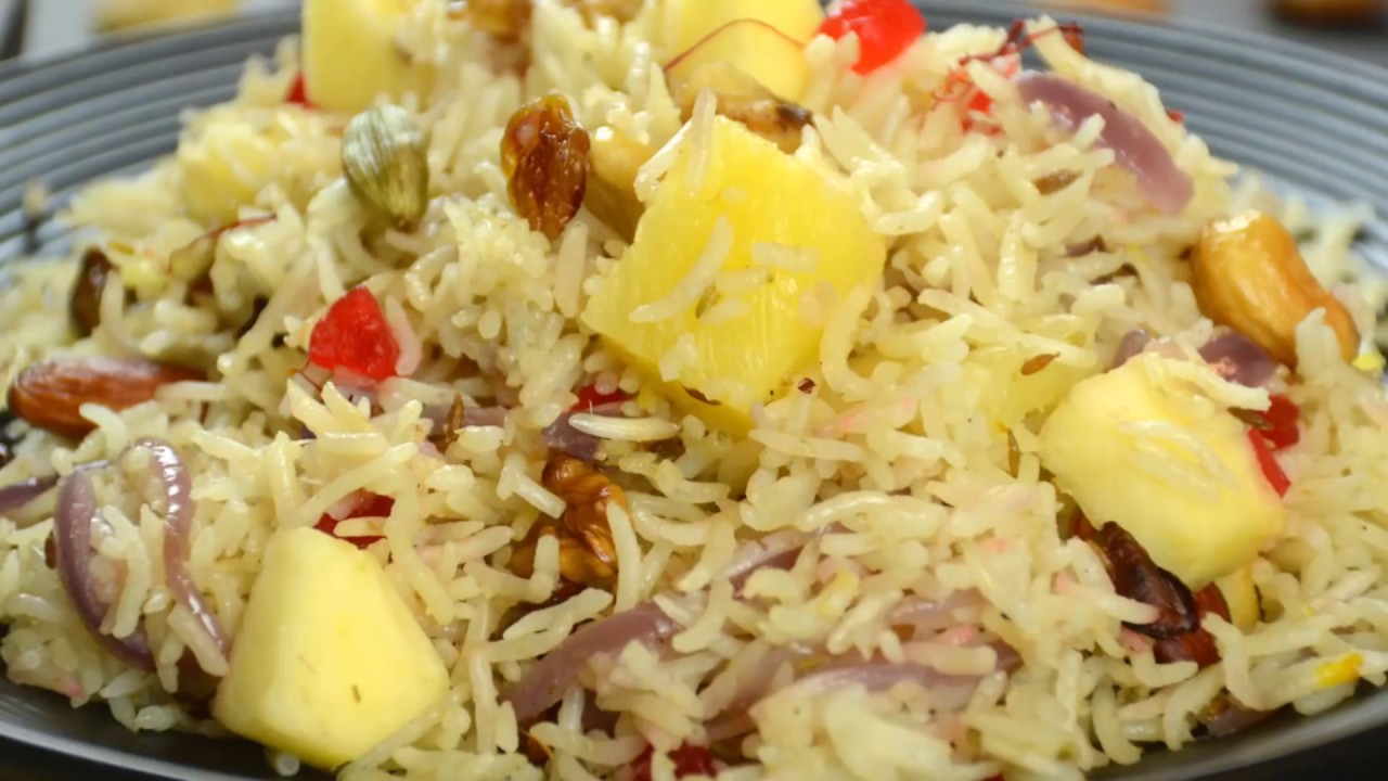 Kashmiri pulao Rice Recipe | NEW STYLE RICE | Easy Instant pot Rice | Lunch box recipe