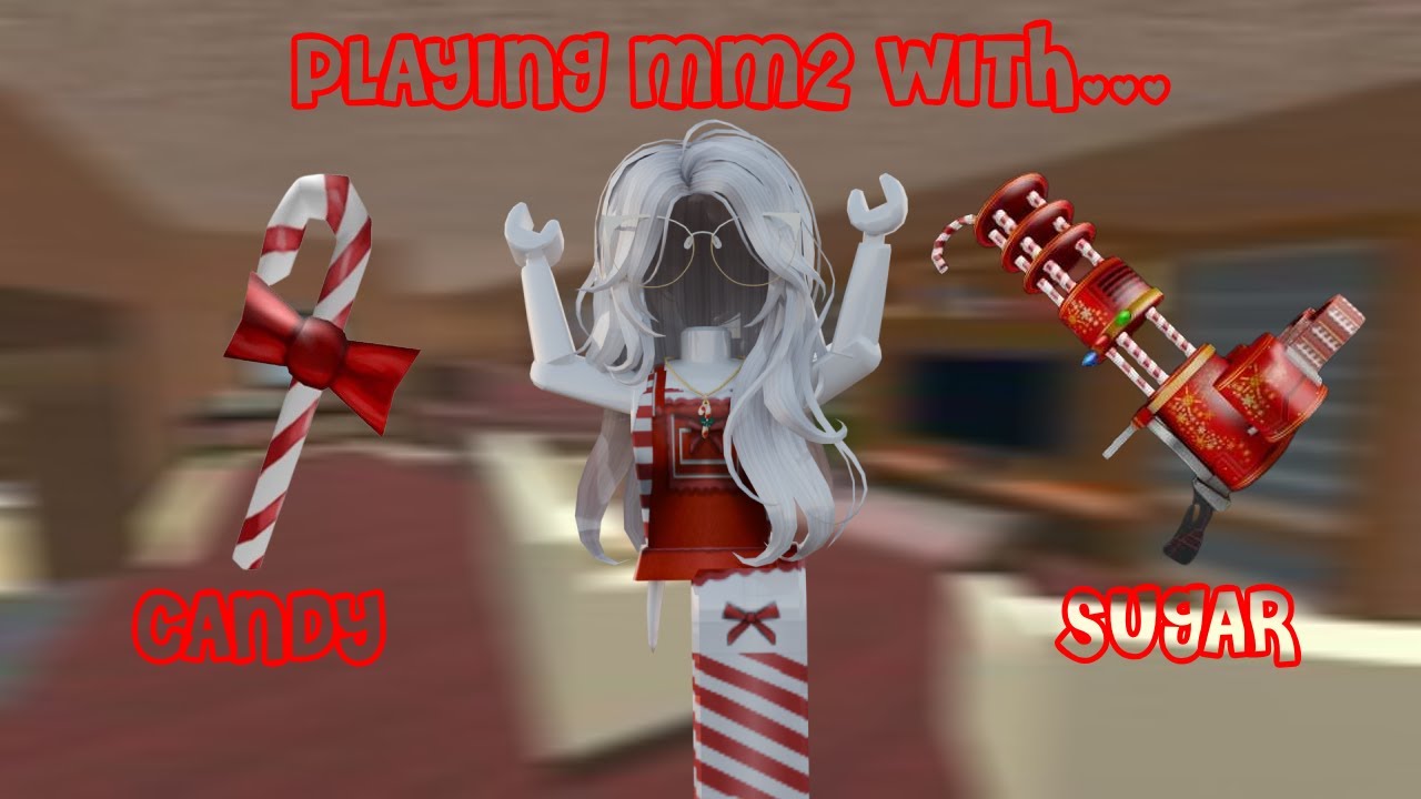 MM2 KEYBOARD ASMR WITH CANDY AND SUGAR! (MATCHING OUTFIT) || Murder Mystery 2 || LLL0VES