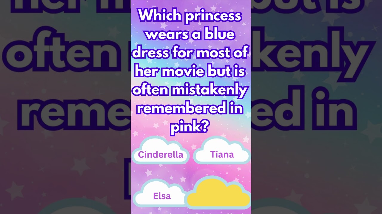 How Well Do You Know Your Princesses? 
