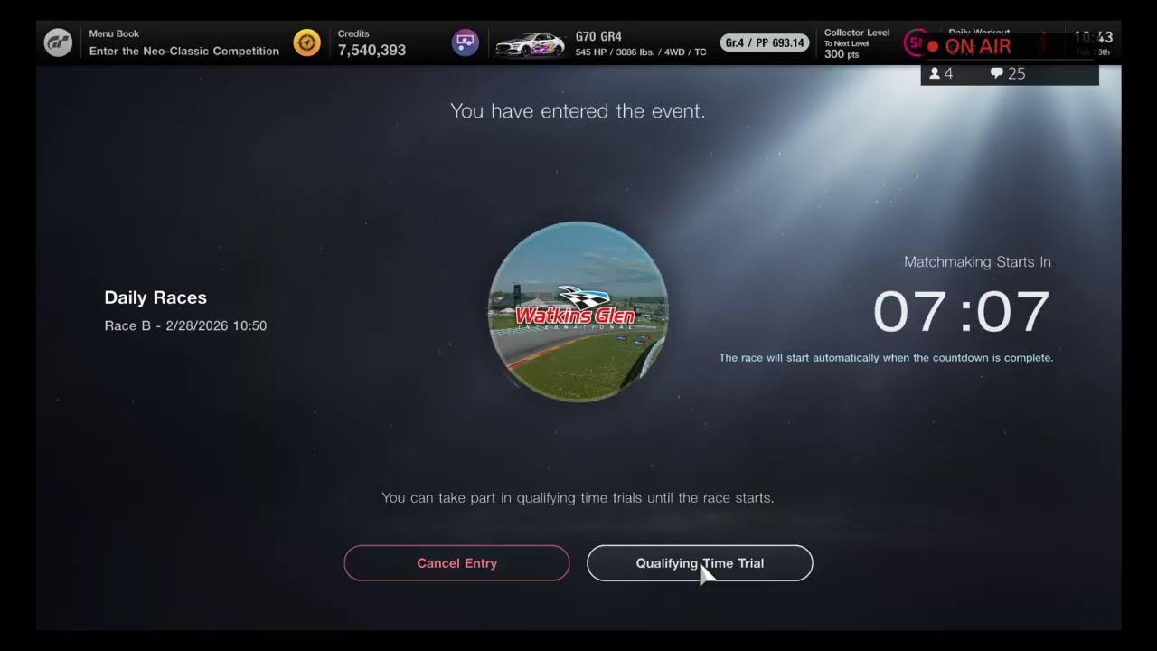 The BigJoe Variety Show--GT7--PS4