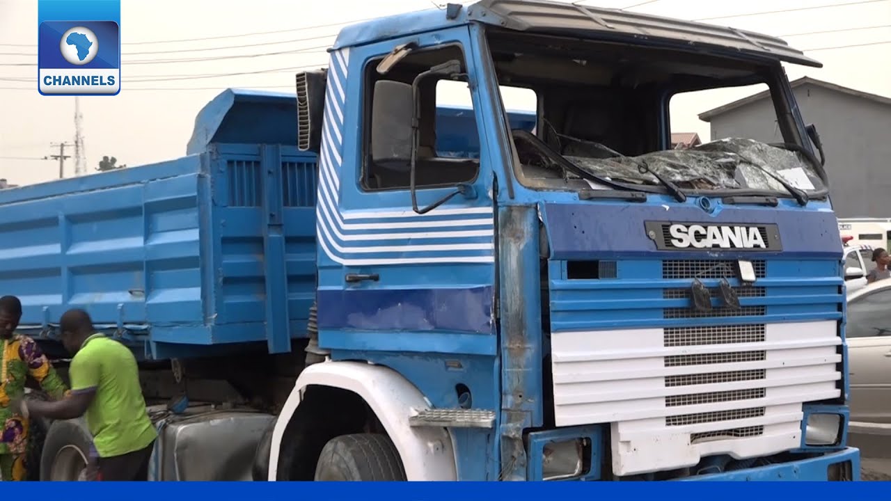 Lagos Truck Accident: Scores Of Heavy Duty Vehicles Destroyed + More | Eyewitness Report