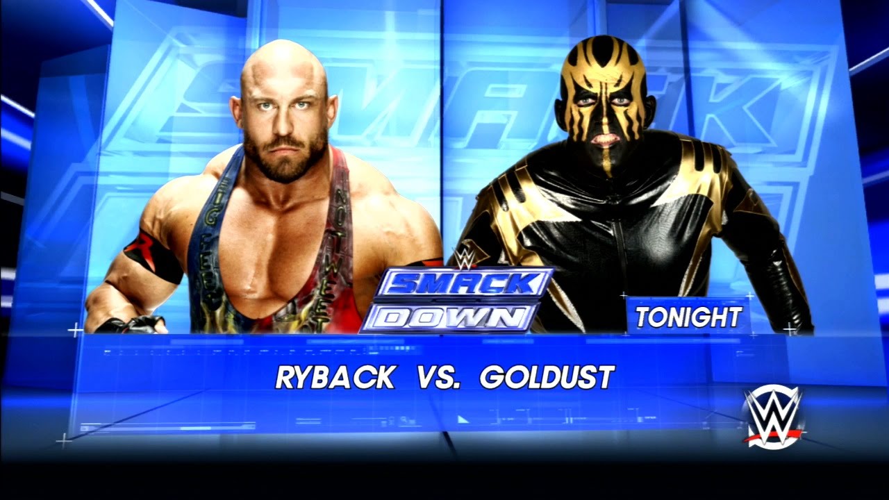 WWE 2K16 Smack Down Ryback Vs. Goldust Gameplay PS3 HD