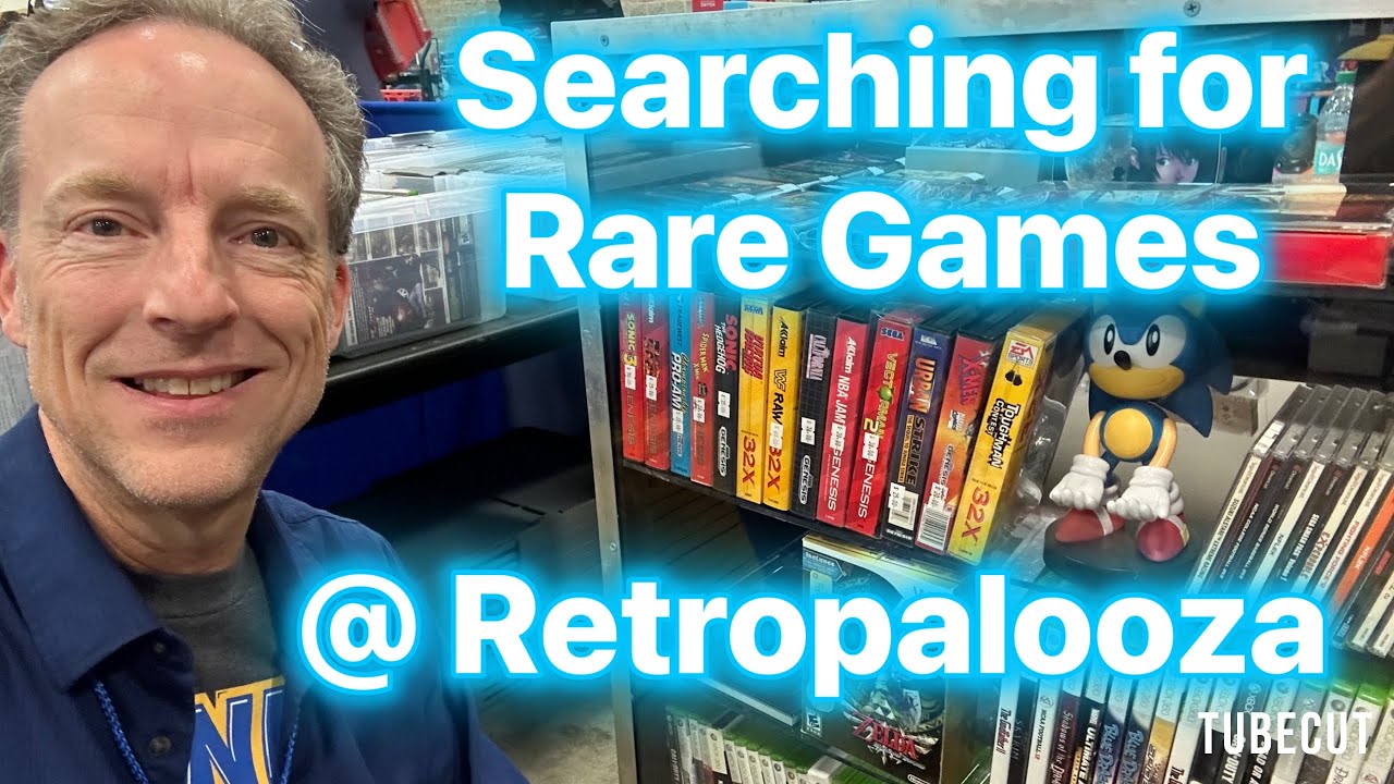 Retropalooza 2024! Rare Games! New Venue! - Walkthrough Tour