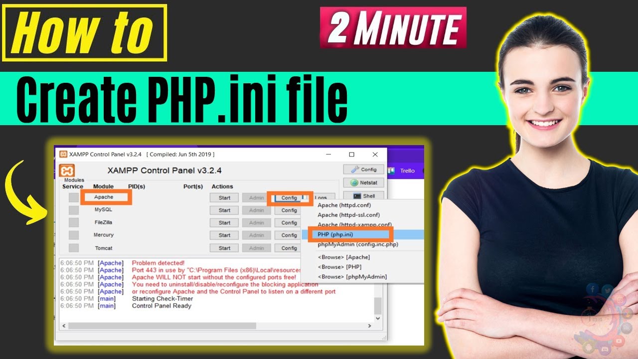 How to create php.ini file 2026 | How to 1 minute