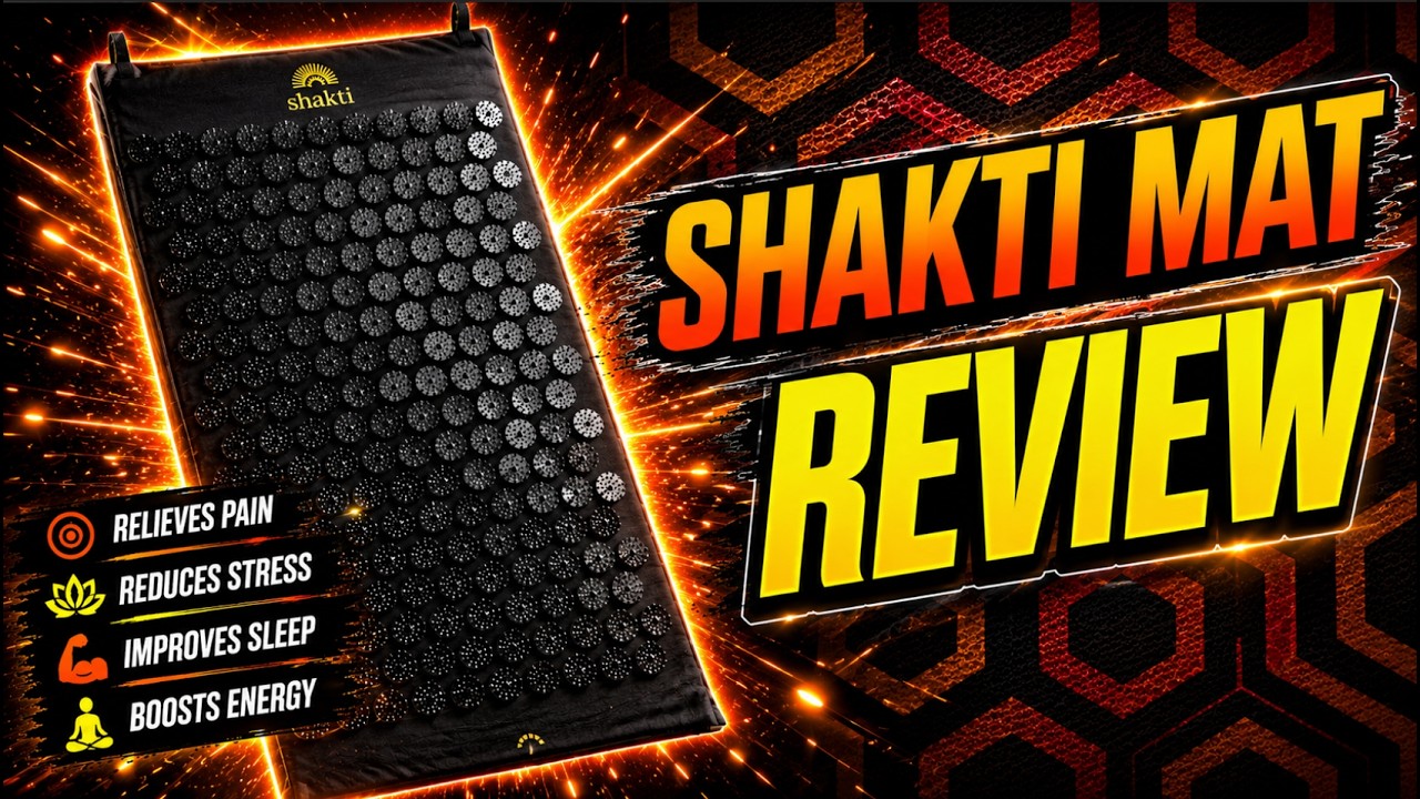 Best Stress Reliever? (2025) 📝Shakti Premium Acupressure Mat REVIEW VIDEO