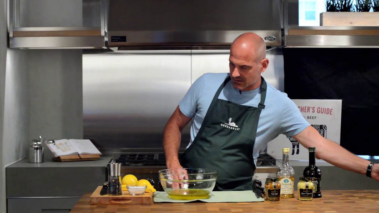Home Recipes with Chef Scott Leibfried: Mustard Vinaigrette