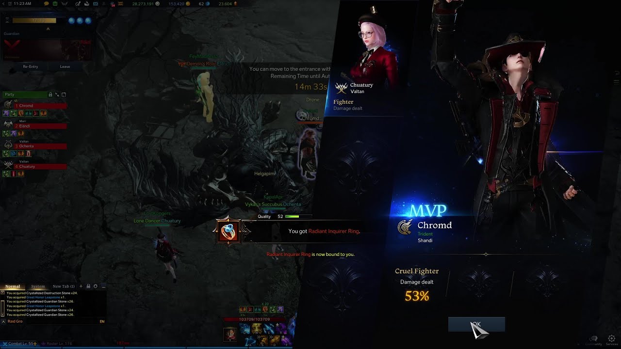 [Lost Ark] Arthetinean Skill Machinist Deskaluda Daily Raid (AT Scouter)