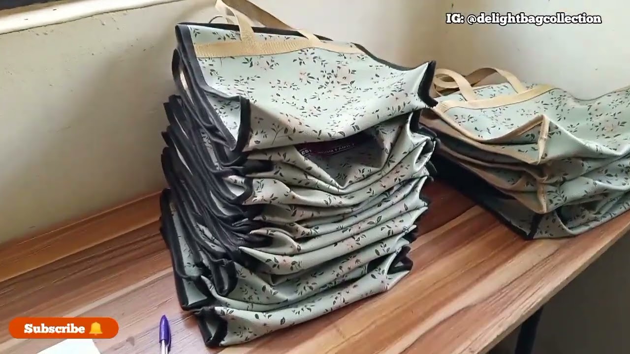 HOW TO CALCULATE MATERIAL & ACCESSORIES TO BUY FOR BULK SOUVENIR BAG LWM EPS10 #diy #bag #souvenirs