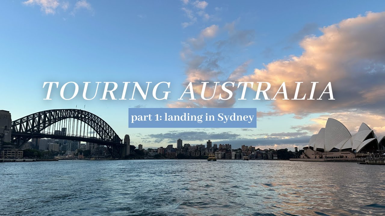 landing in Sydney: travel vlog + room tour