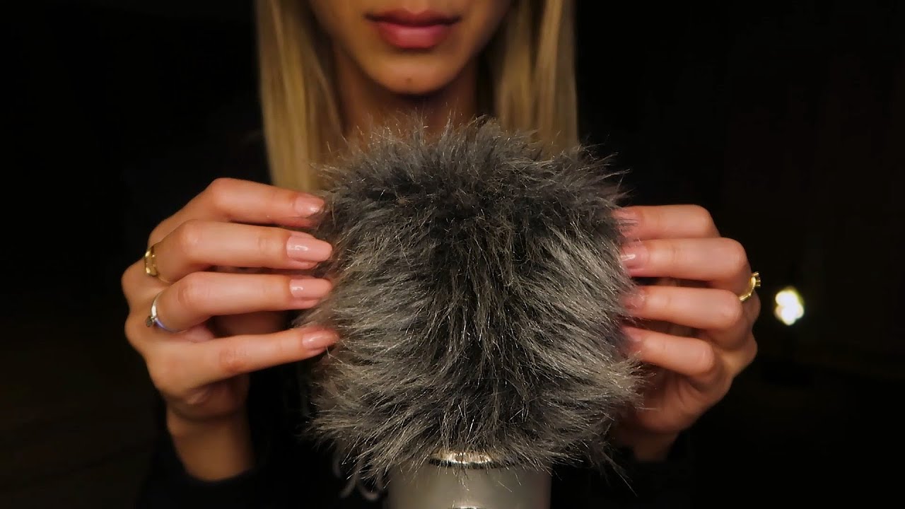 ASMR 1H SCRATCHING NO MICROFONE FOFO COM INAUDÍVEL E CHUVA 🌧️